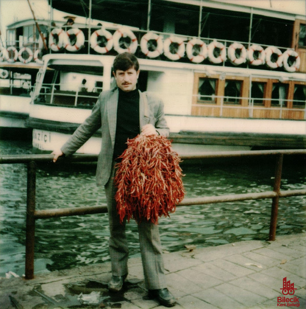 Çukurörenli Necdet Dinç İstanbul Eminönü'nde Çukurören Biberi Satıyor