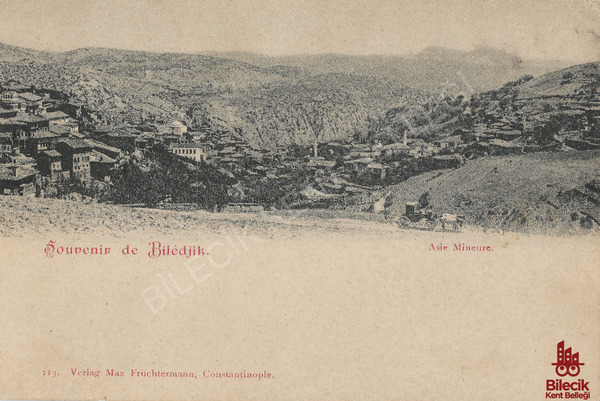 Şeyh Edebali Vadisi Bilecik Manzaralı Kartpostal